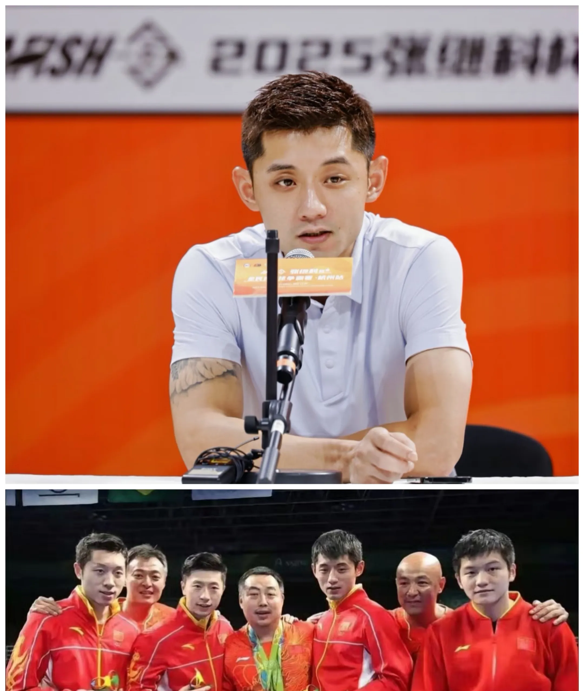 德国队力克中国队,张继科状态火热 德国队力克中国队,张继科状态火热