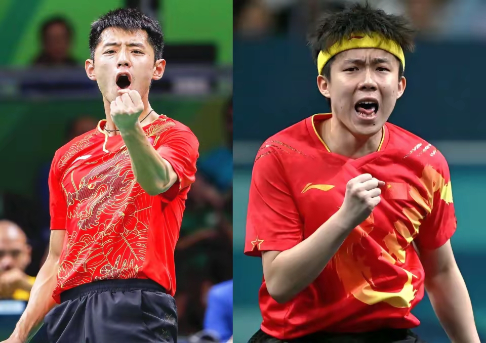 德国队力克中国队,张继科状态火热 德国队力克中国队,张继科状态火热